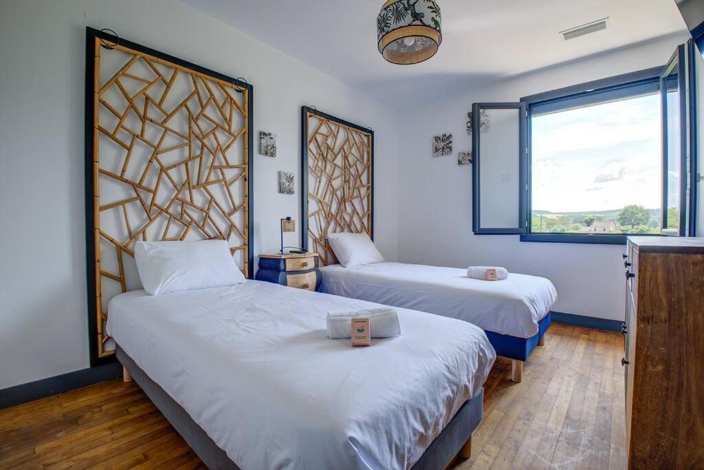 Combe Jolie Clim, Piscine & Jacuzzi Villa Saint-Vincent-de-Cosse Luaran gambar
