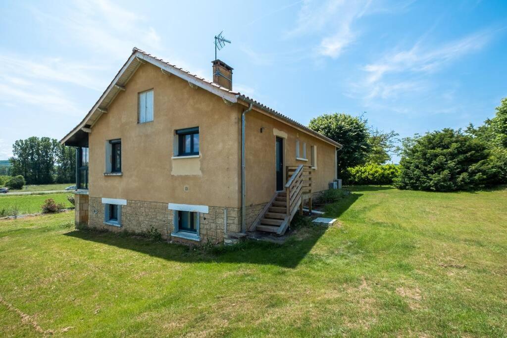 Combe Jolie Clim, Piscine & Jacuzzi Villa Saint-Vincent-de-Cosse Luaran gambar