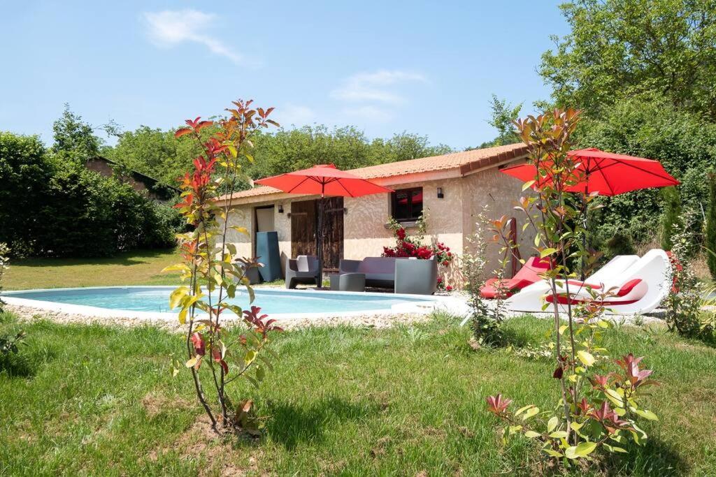 Combe Jolie Clim, Piscine & Jacuzzi Villa Saint-Vincent-de-Cosse Luaran gambar
