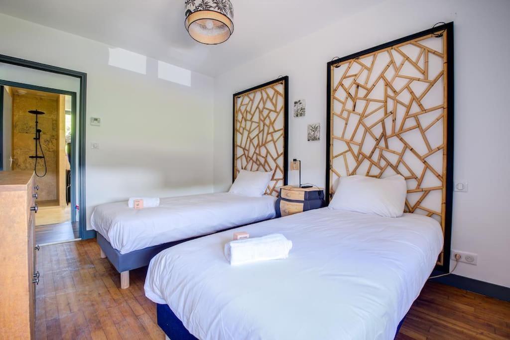 Combe Jolie Clim, Piscine & Jacuzzi Villa Saint-Vincent-de-Cosse Luaran gambar